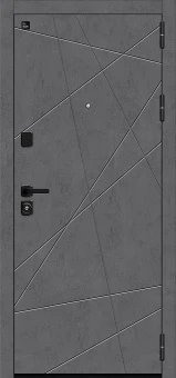 Граффити-5/SBlack (цвет Slate Art/Look Art/Букле черное)