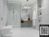 GL09A Плитка настенная Аморе Серая A 30*90см глянцевая 1,08м2