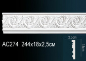 Молдинг с рисунком AC274