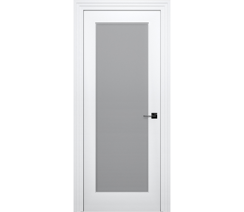 Дверь межкомнатная со стеклом Римини ДО1 с патиной