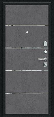 Лайн (цвет Букле черное/Slate Art)