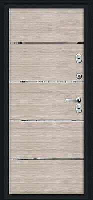 Thermo Лайн (цвет Букле черное/Cappuccino Veralinga)