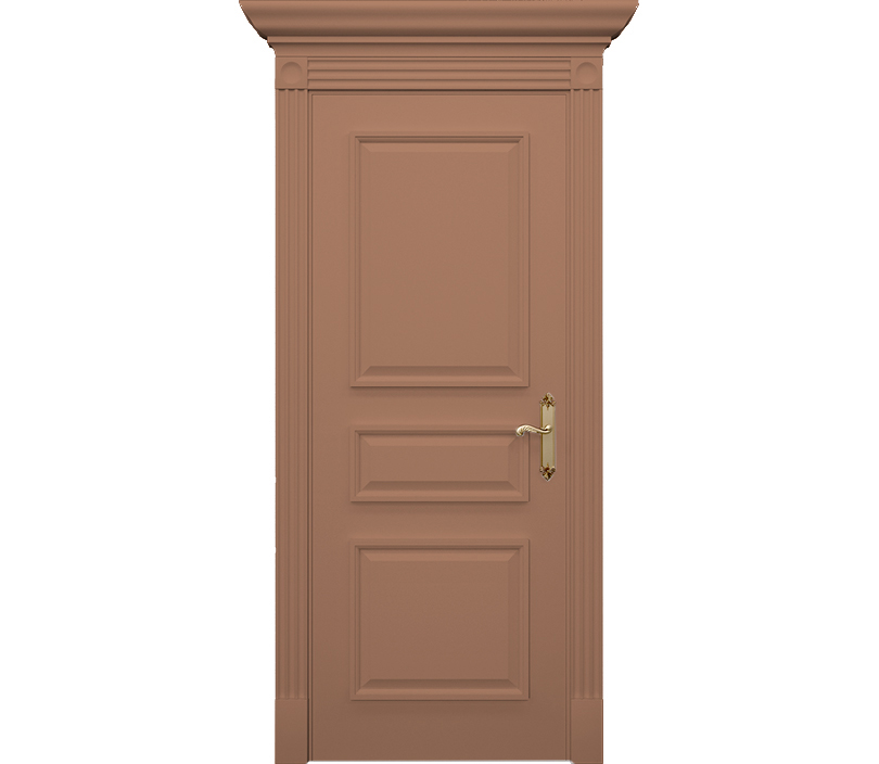 Дверь межкомнатная глухая Монца ДГ3 капучино