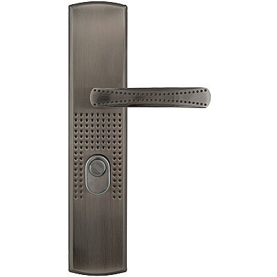 Ручка на планке А (цвет Антик Медь/П-18 (Ель Карпатская))