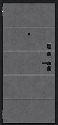 Граффити-1 Инсайд/SBlack (цвет Букле черное/Slate Art)