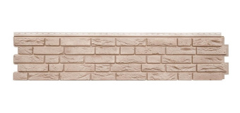 Фасадная панель Демидовский кирпич Янтарь