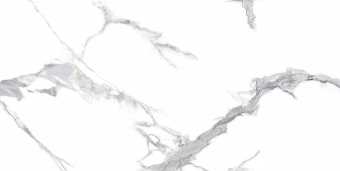Statuario Crown Керамогранит белый 60x120 сатинированный